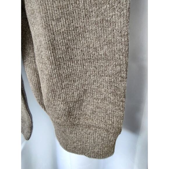 Method Men's X-Large Heather Brown Cotton Blend Henley Shirt Long Sleeve - Picture 11 of 11